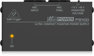 Behringer MicroPower PS400 Phantom Power Supply